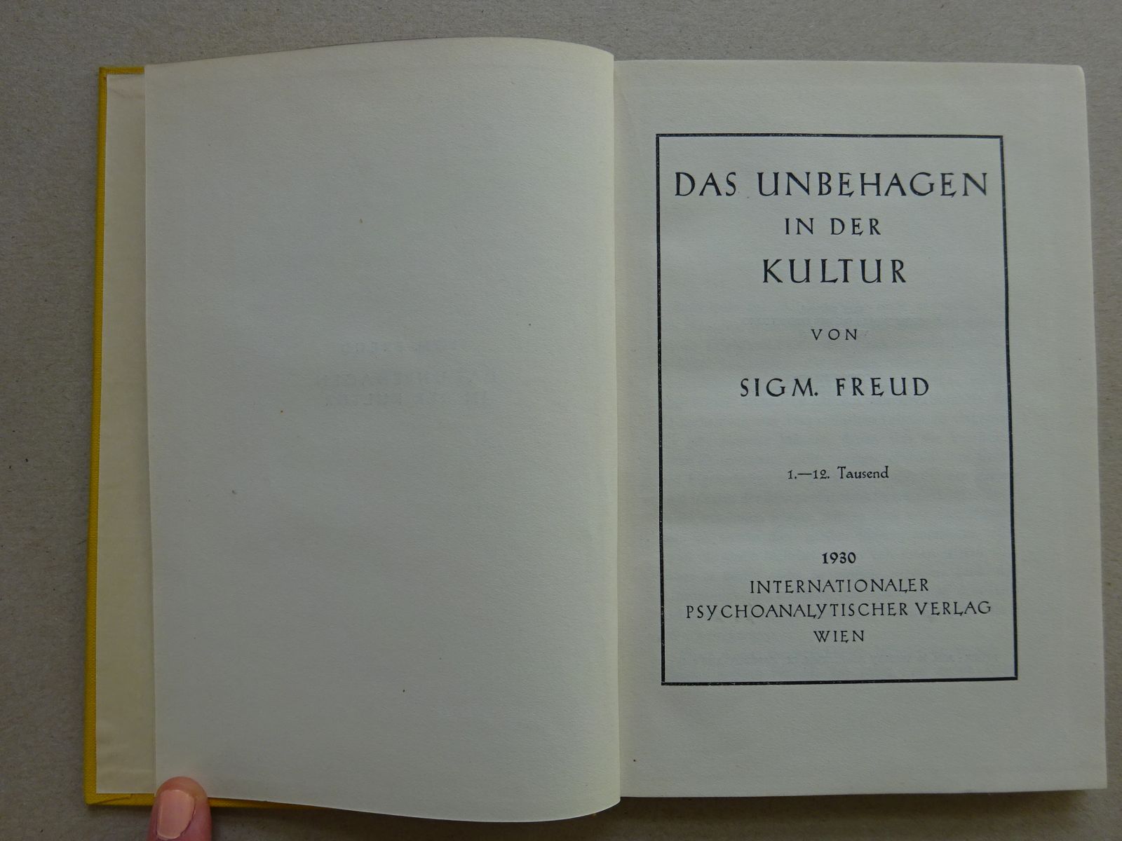 Freud - Unbehagen der Kultur - Image 2 of 3