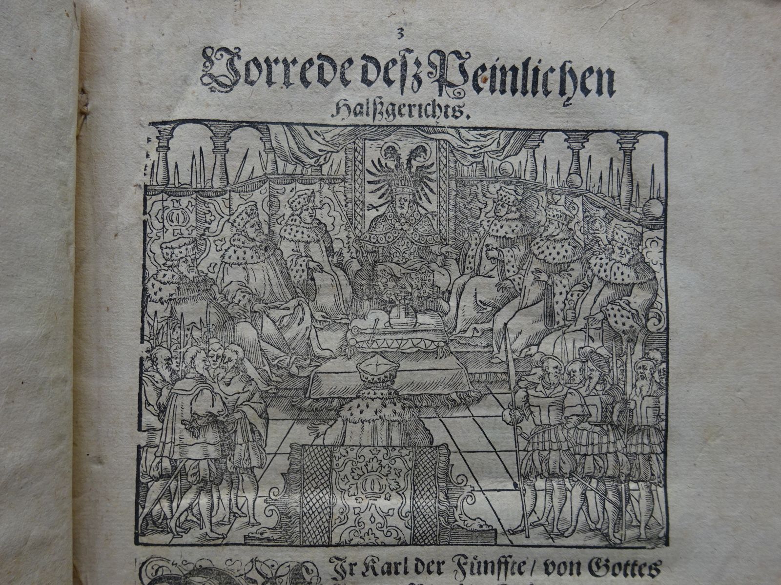 Karl V. - Peinlich Halßgericht 1609 - Image 3 of 6