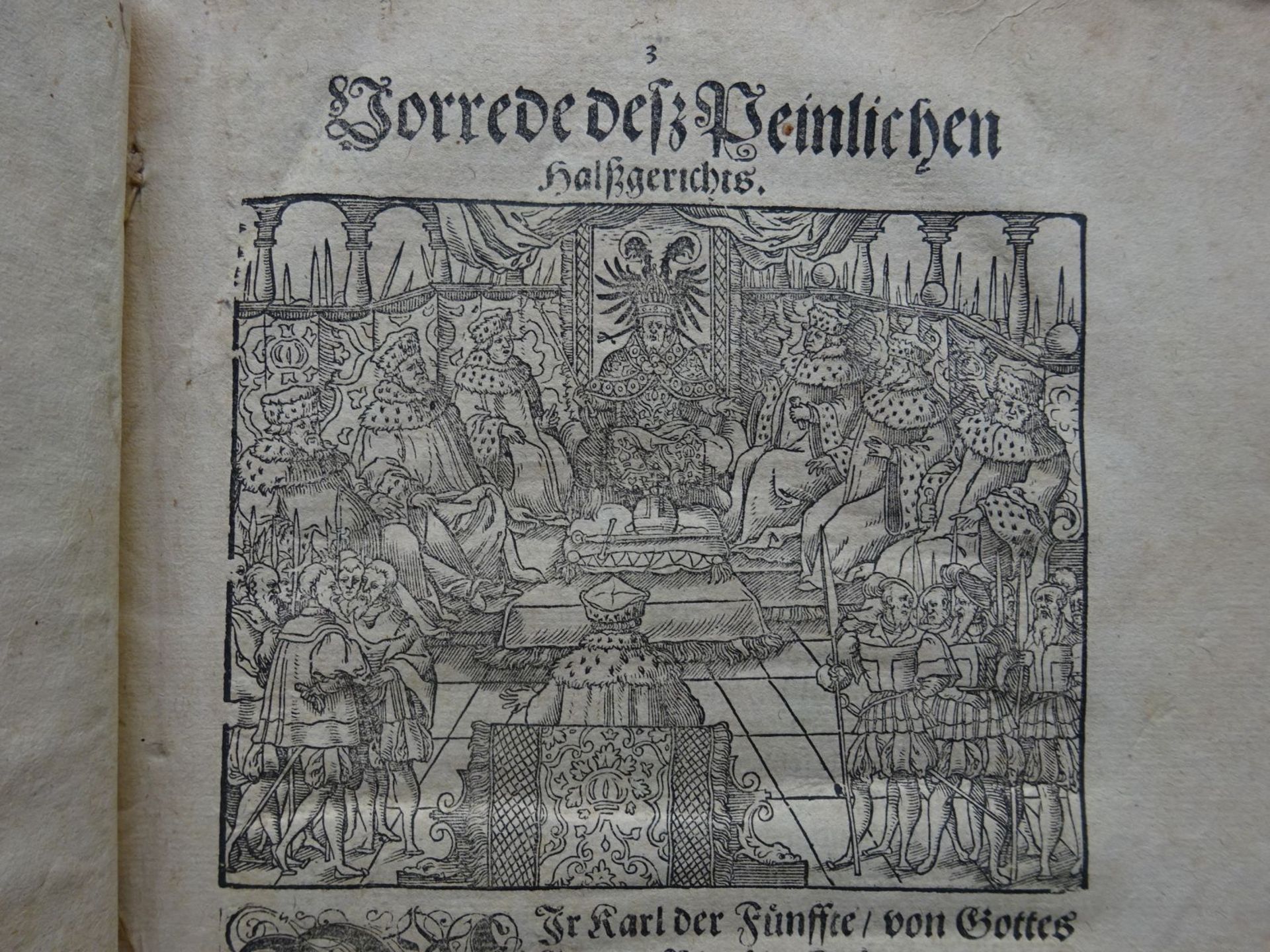 Karl V. - Peinlich Halßgericht 1609 - Bild 3 aus 6