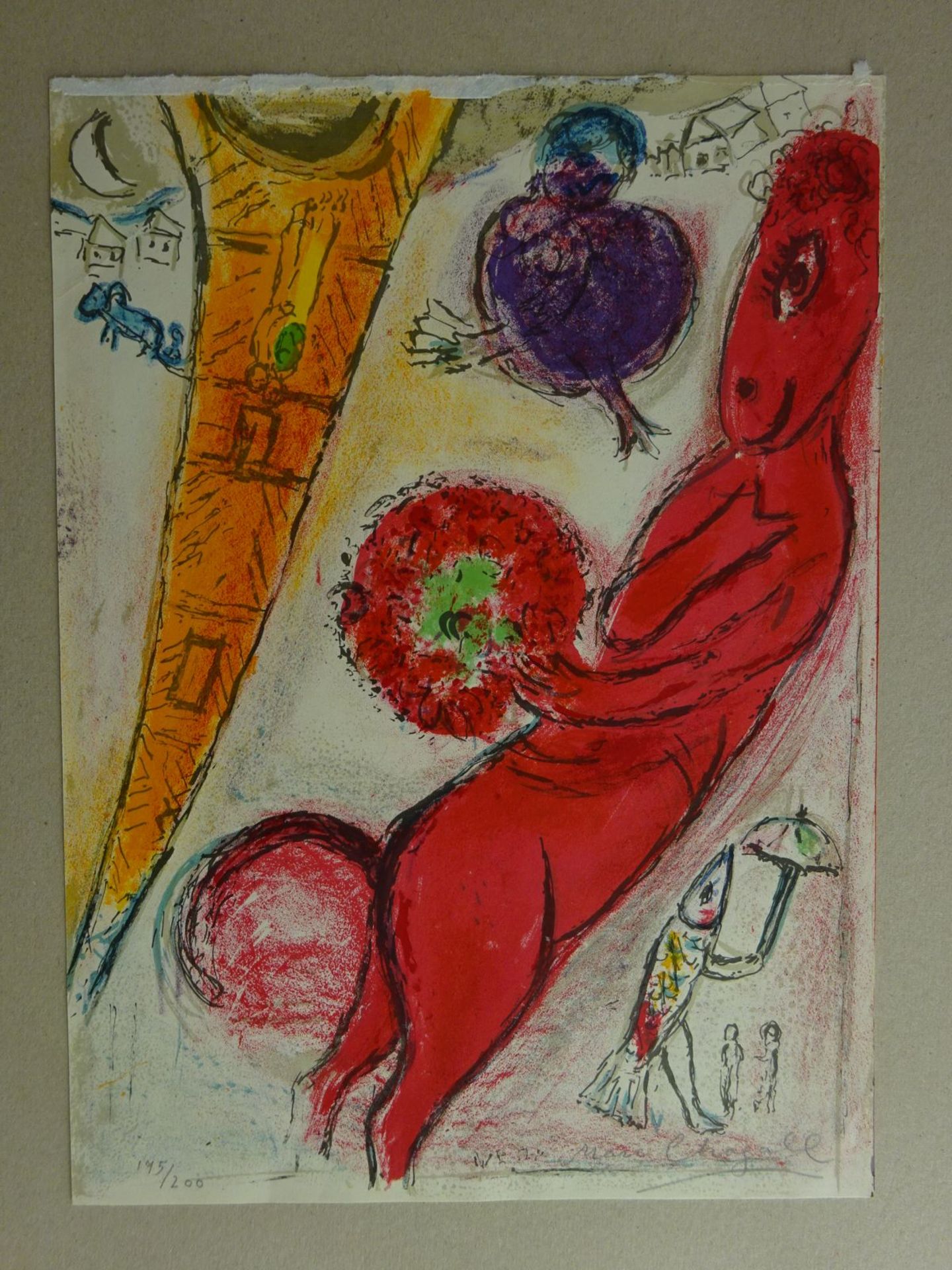 Chagall - La Tour Eiffel à l'Ane - Bild 5 aus 5