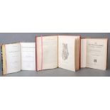Drei Bde. naturwissenschaftliche Literatur: Rudolf Virchow, „Pathologie“, Berlin 1871; Franz