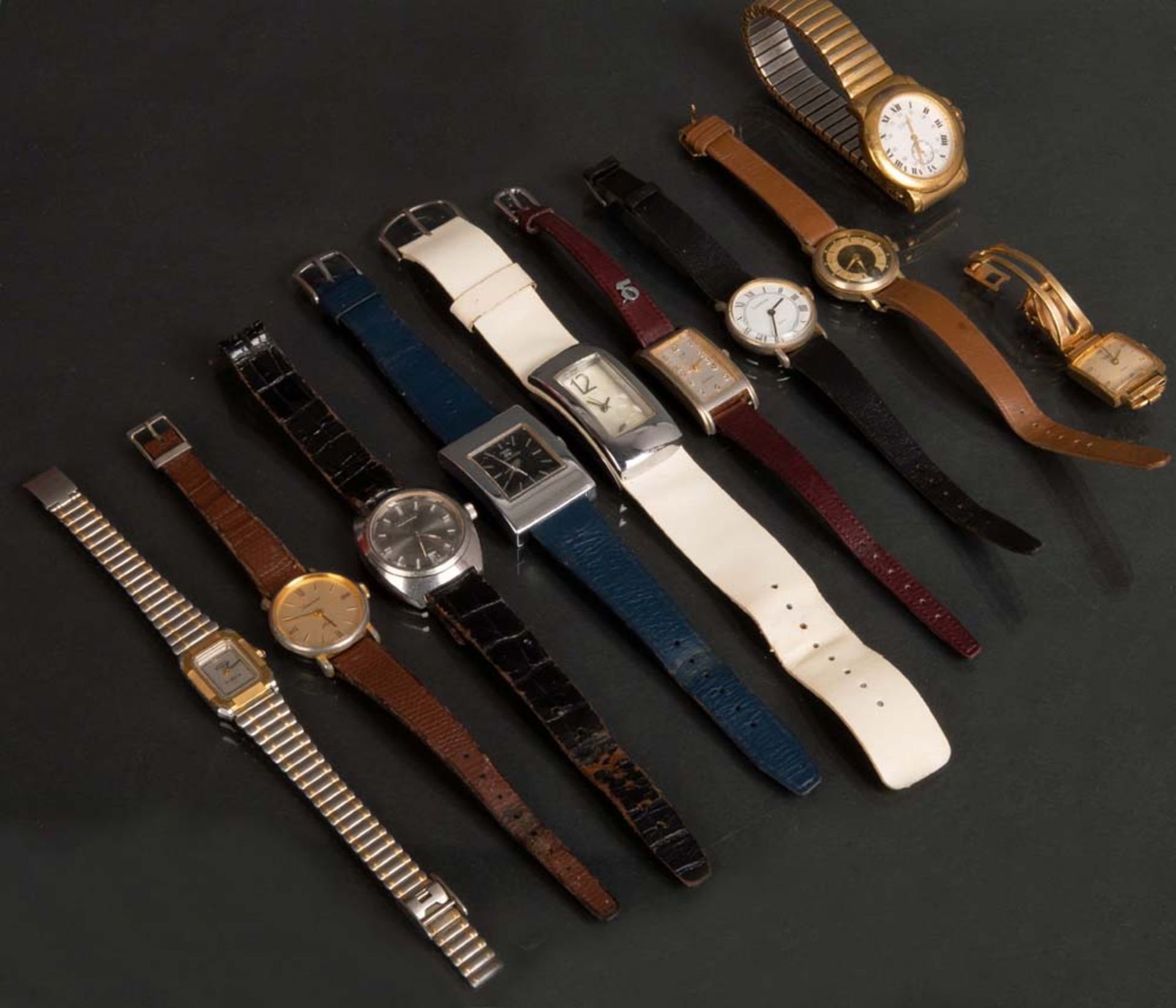 Konvolut Armbanduhren, u.a. Marke „Lucerne“, „Ancre“, „Esprit“. (Funktion ungeprüft)
