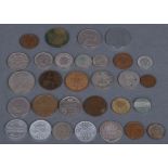 Konvolut Münzen, u.a. Deutschland, Frankreich, Großbritannien, Italien, Niederlande, Schweiz sowie