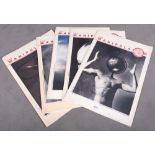 Fünf Zeitschriften „The Manipulator“, Nr. 3 1985, Nr. 7 und 8 1986, Nr. 12 1987, Nr. 14 1988, 70 x