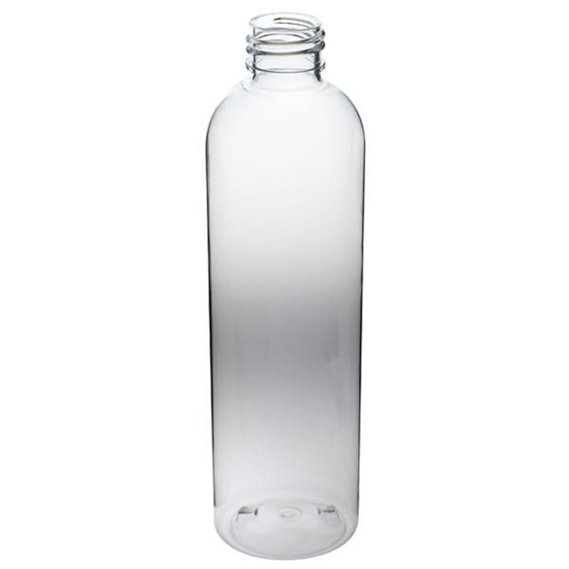 75,000 - Clear Plastic Bullet 8 oz Empty Bottles, 24-410 Threading Neck, 6.25" Tall, 2" Diameter - Image 2 of 10