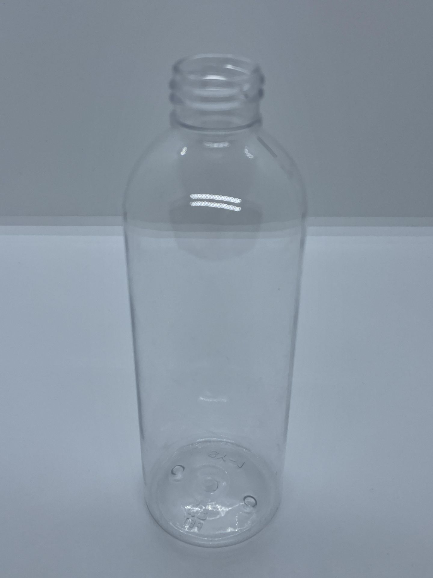 75,000 - Clear Plastic Bullet 8 oz Empty Bottles, 24-410 Threading Neck, 6.25" Tall, 2" Diameter - Image 2 of 5