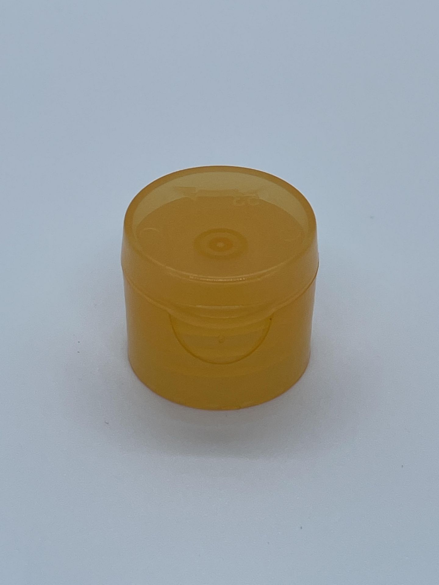40,000 Orange Flip Lid Bottle Caps for 2 oz plastic bottles & 4 oz glass bottles, 20-410 Threading - Image 2 of 4