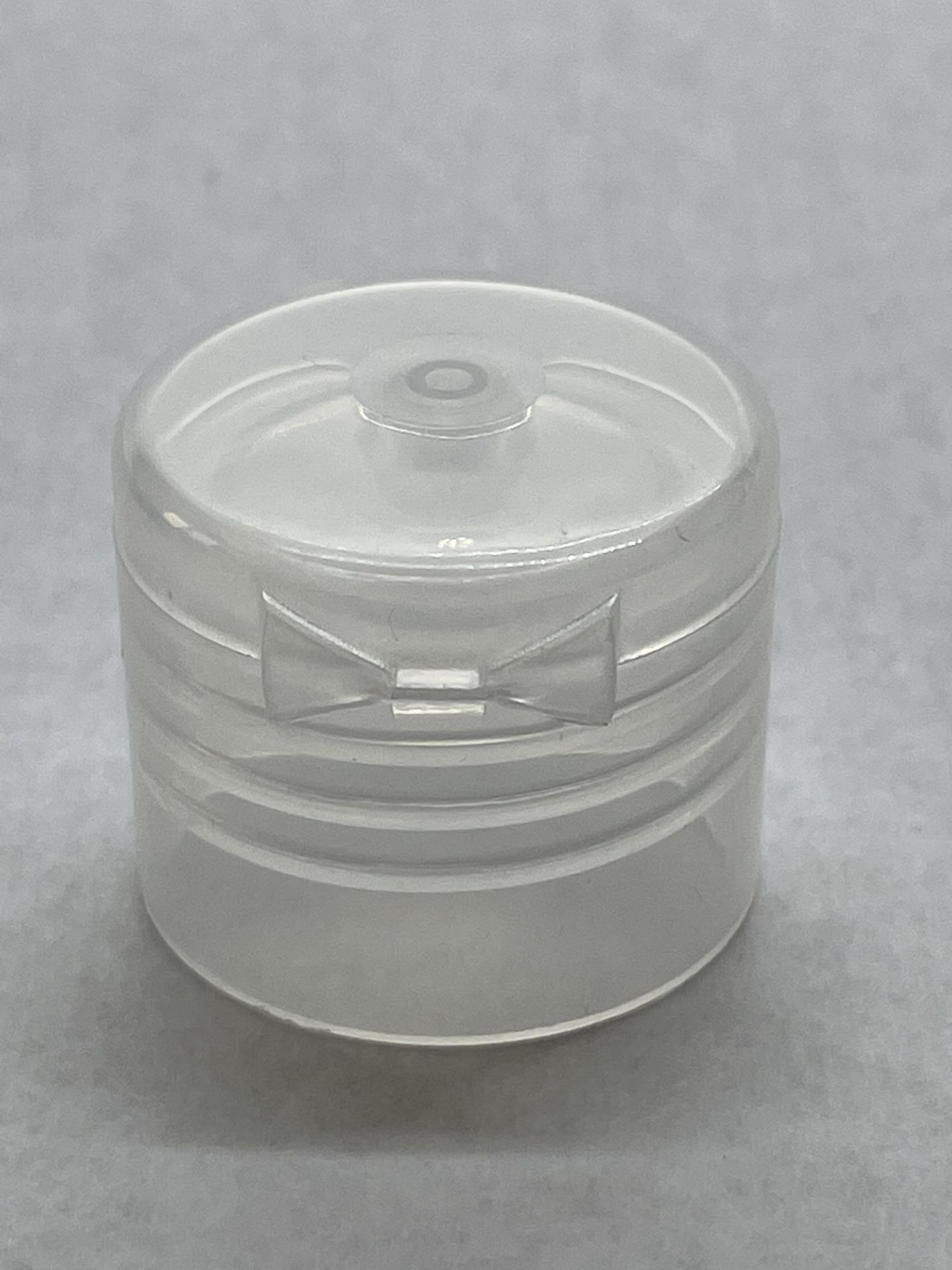 128,000 - Clear Flip Bottle Caps for 4oz and 8oz bottle, 24-410 - Image 3 of 4