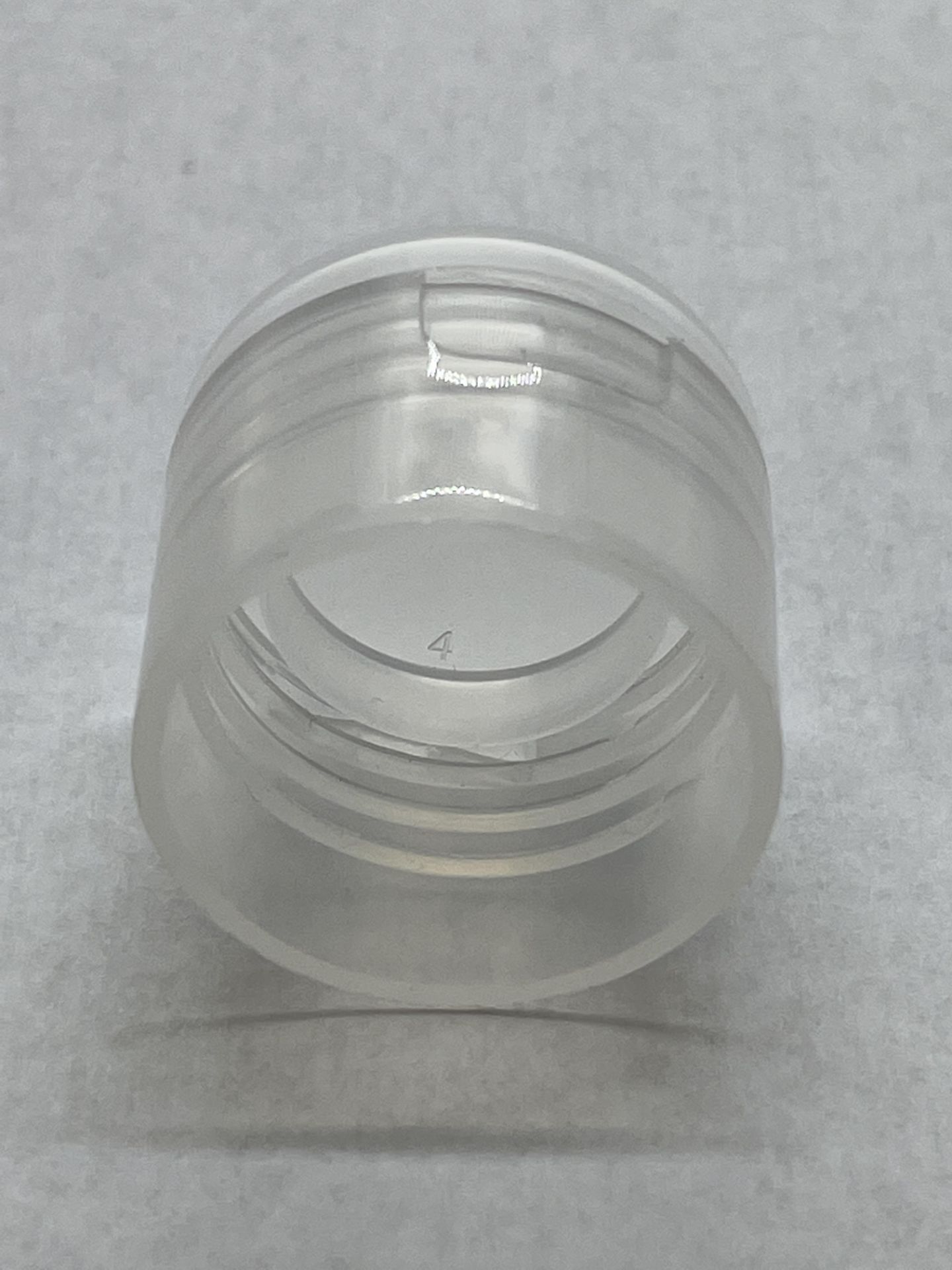 128,000 - Clear Flip Bottle Caps for 4oz and 8oz bottle, 24-410 - Image 4 of 4