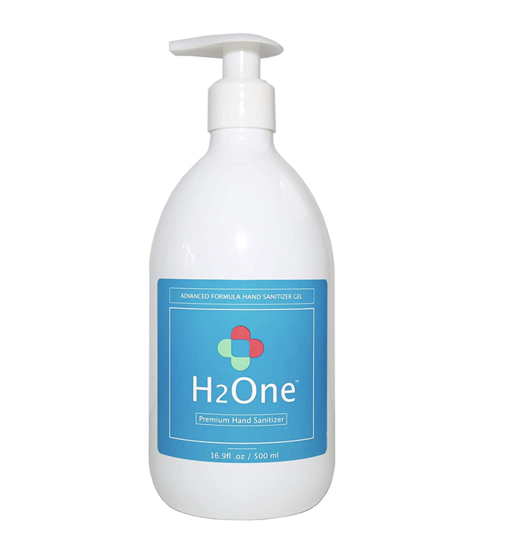 3,250 Bottles of H2One Pump Bottle Hand Sanitizer Gel, 500 ML, 16.9 OZ, 75% Alcohol Based (Ethanol)