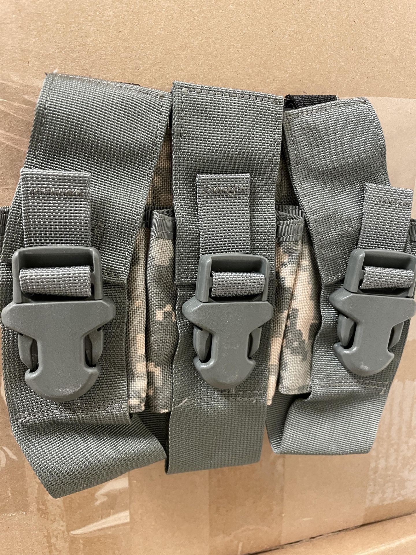 38 Blackwater Flash Bang Triple Pouches in Army Digital Camo, Tactical Gear - Image 2 of 6