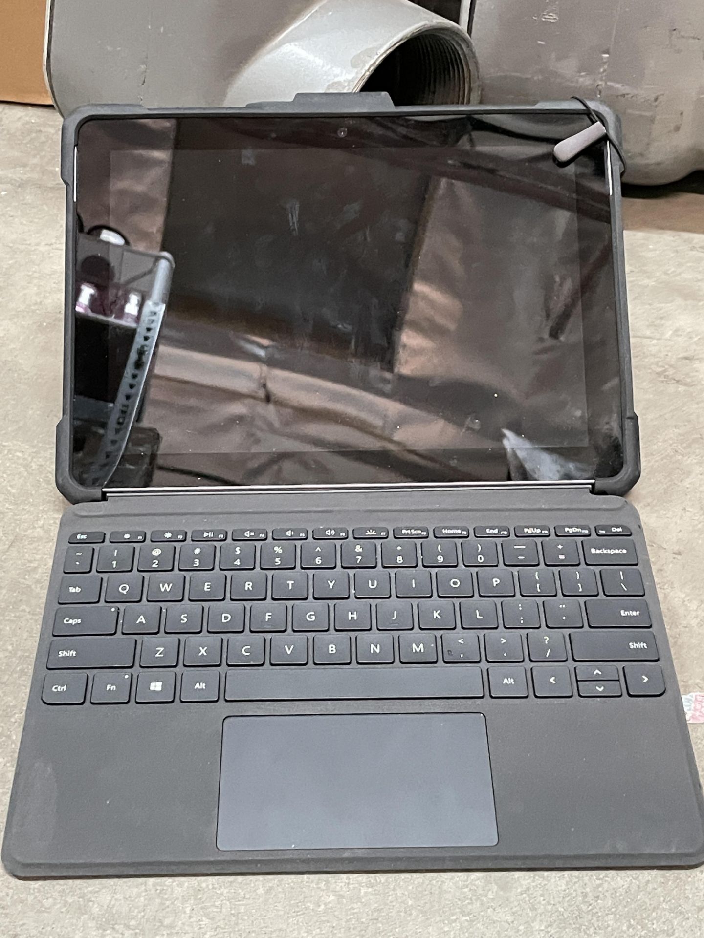 POS Tablet with keyboard and card reader attachment AND MI 4G Cellular Phone - Image 2 of 6