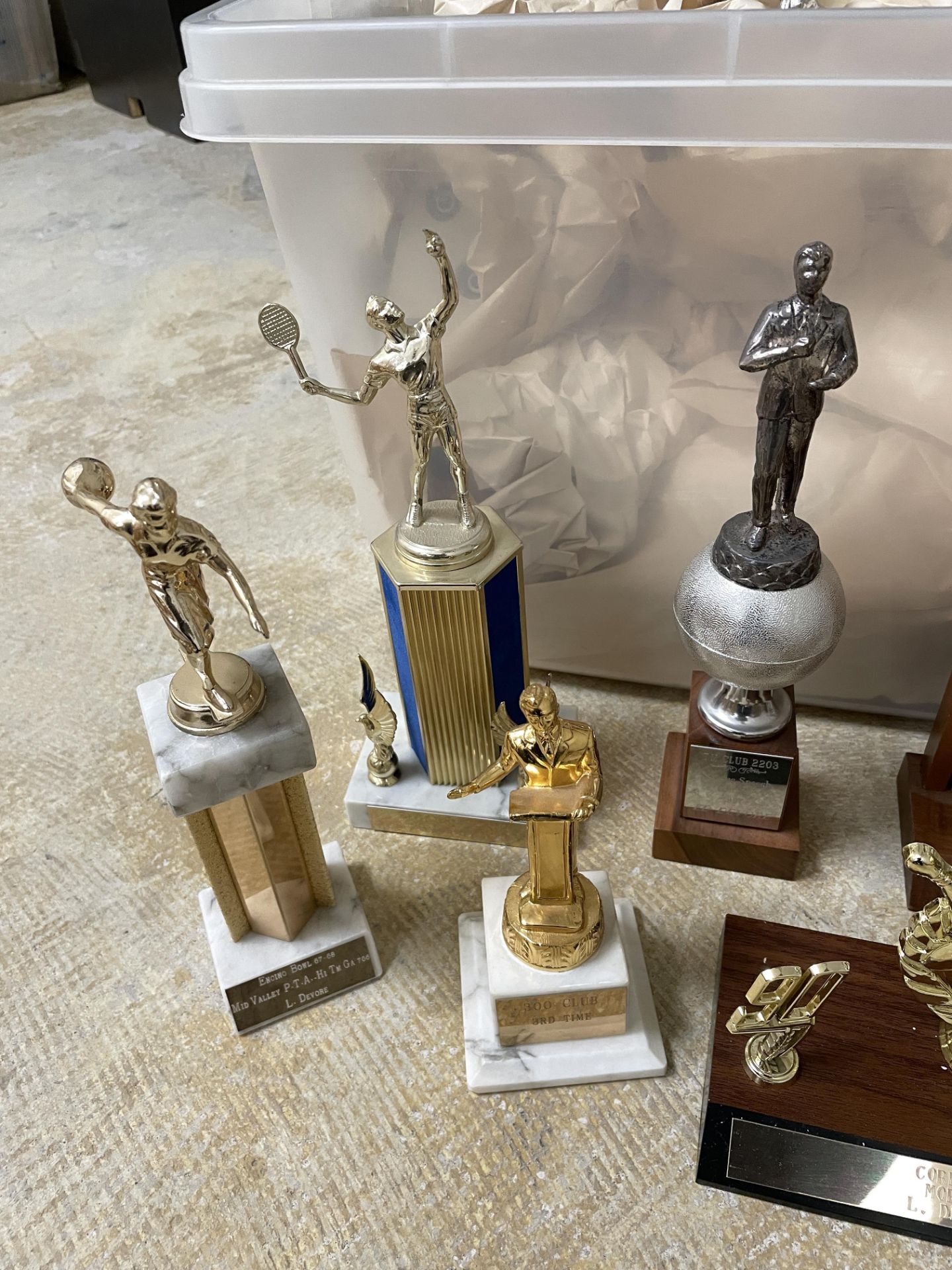 25+ Vintage Statue Trophies dating back to the 1960s, Various Subjects and styles - Image 6 of 6