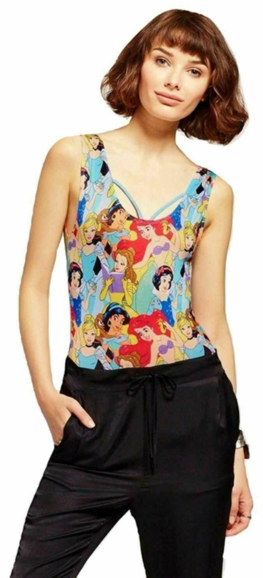 250 DISNEY'S PRINCESS TEEN GIRLS BODYSUIT, VARIOUS SIZES, NEW WITH TAGS - Image 6 of 7