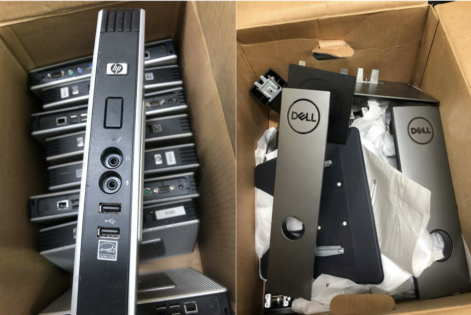 Mini HP Towers, and New Dell Monitor Stands