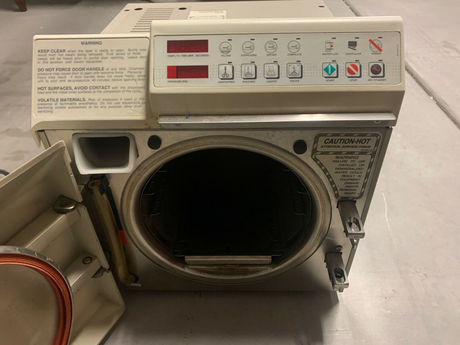 Midmark Ritter M9 Ultraclave Sterilizer Automatic Autoclave M9-001 ( Dental Medical Use ) - Image 5 of 8