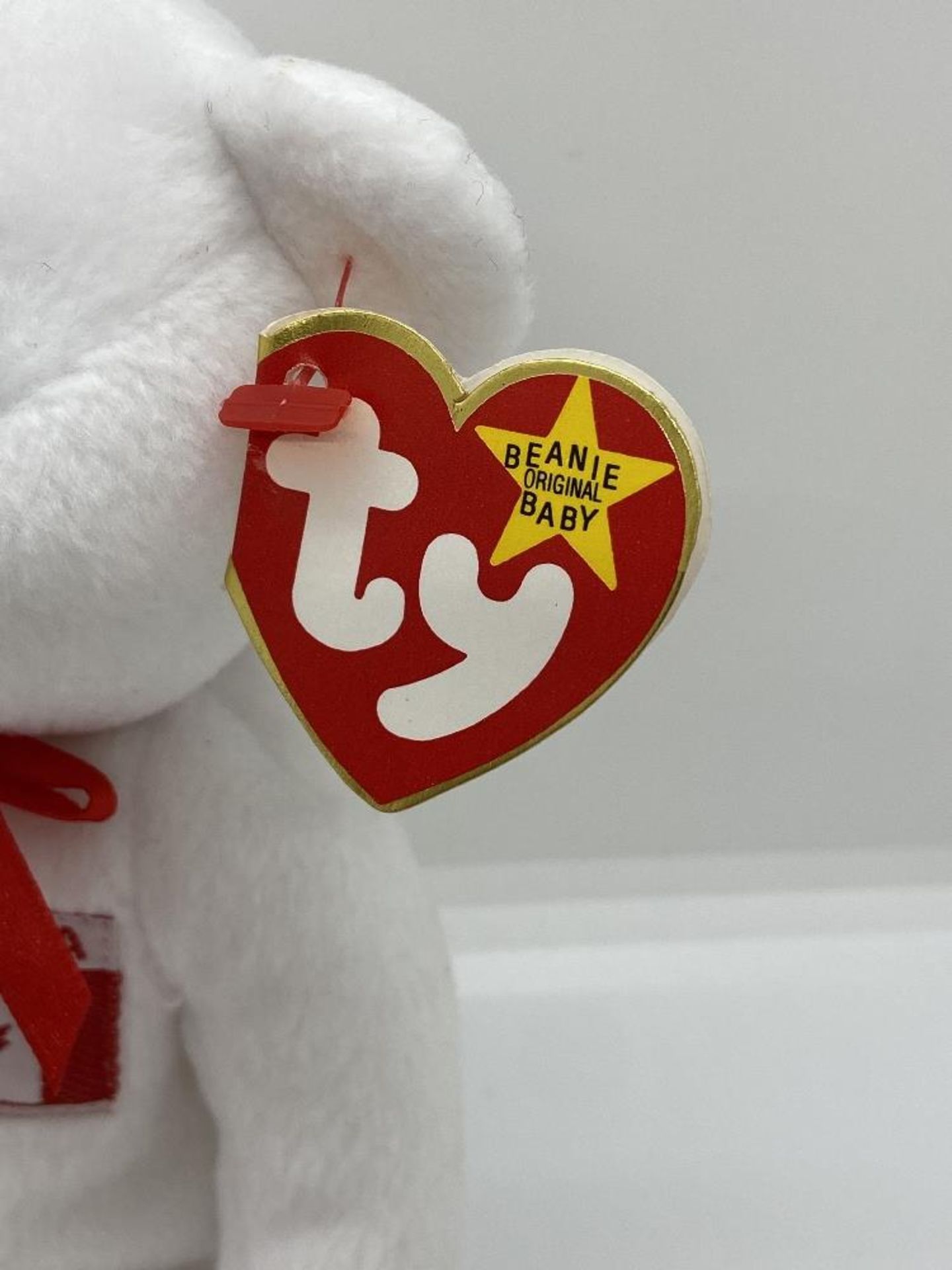 Ty Beanie Babies Maple, Canada Bear, 1996, PVC Pellets, In Case w/ Tags - Image 4 of 8