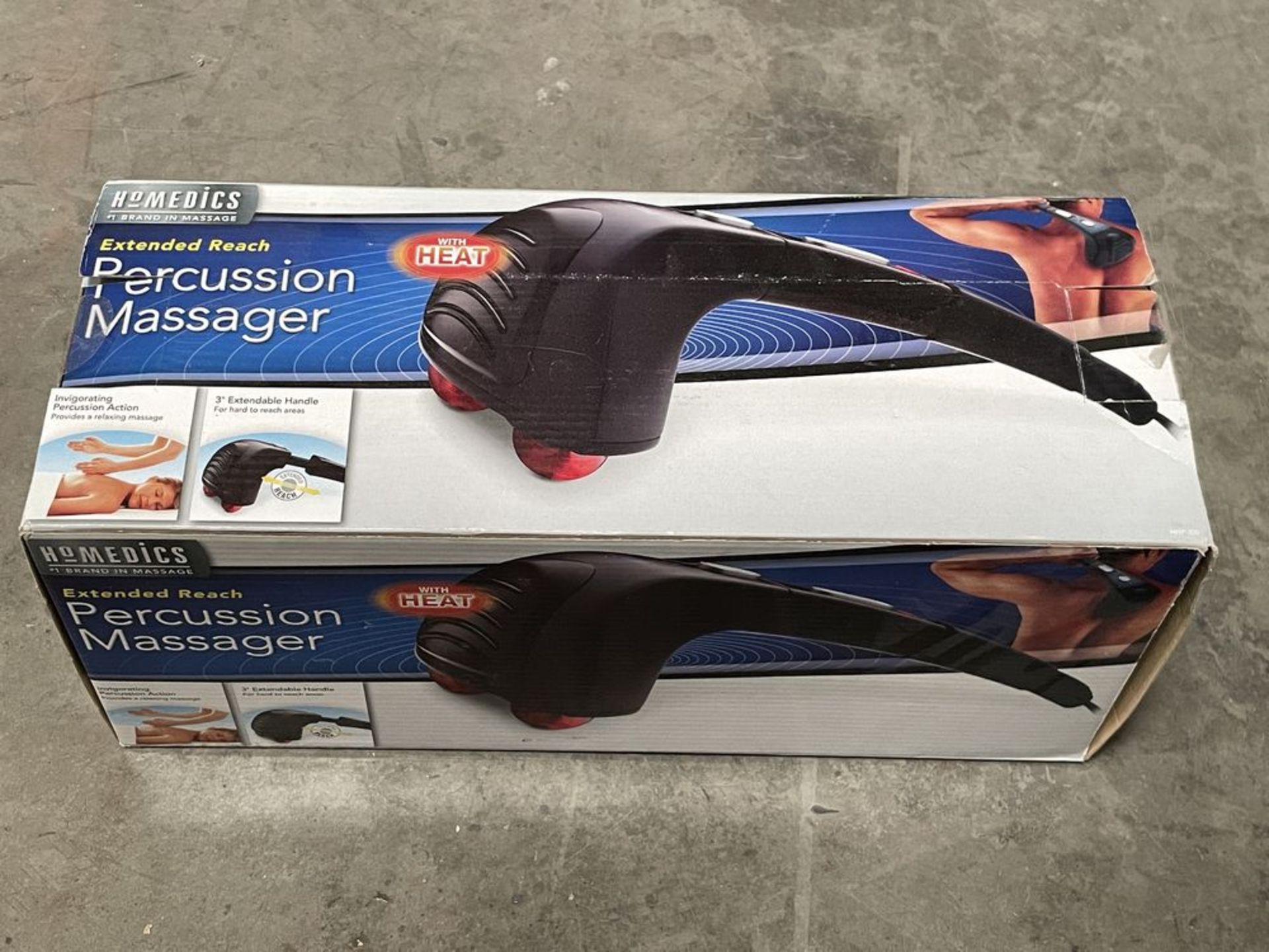 Homedics Percussion Massager in Box