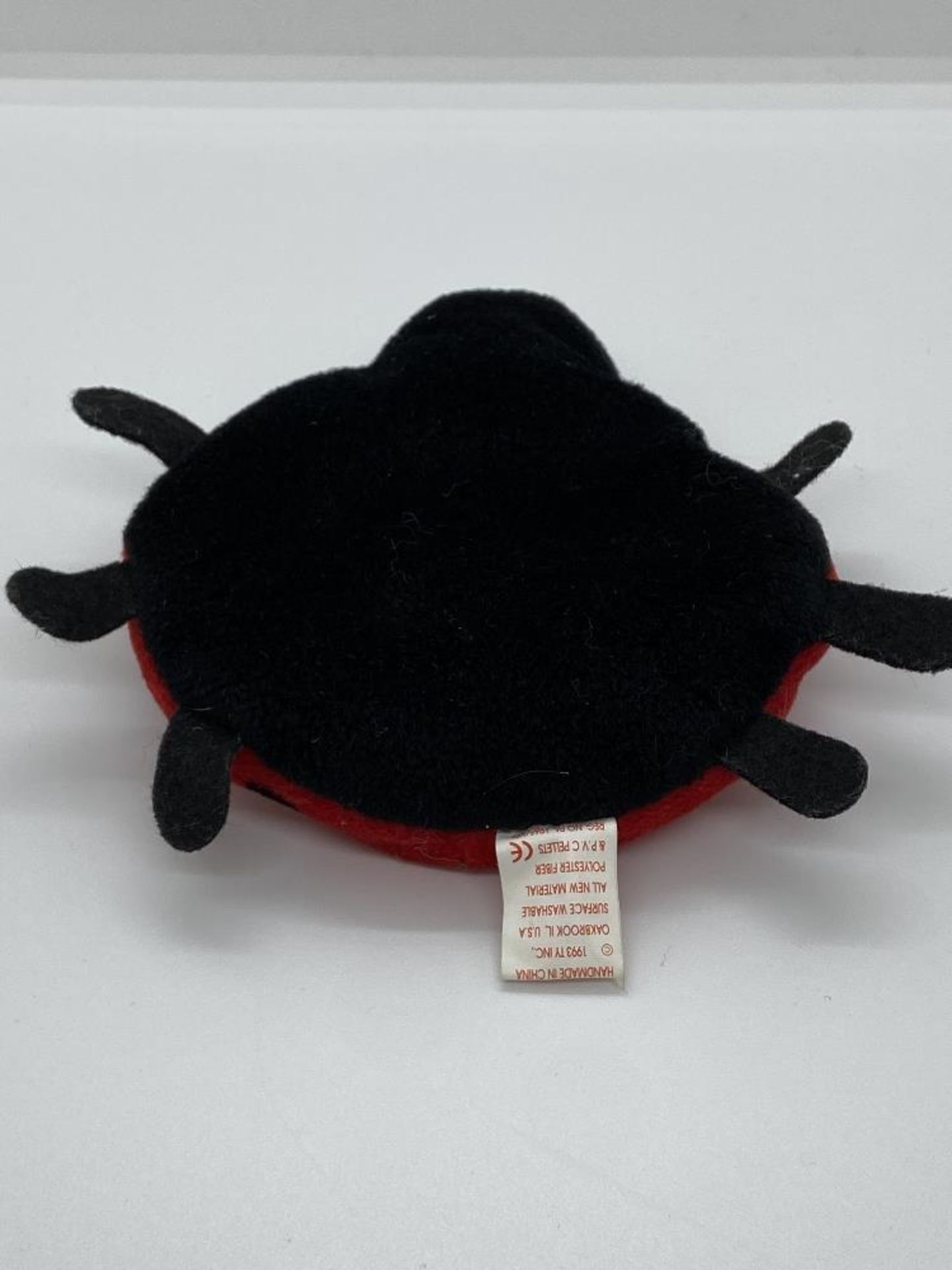 Ty Beanie Babies Lucky, The Ladybug, EARLY GEN 1993, PVC Pellets, w/o Hang Tag - Image 3 of 6