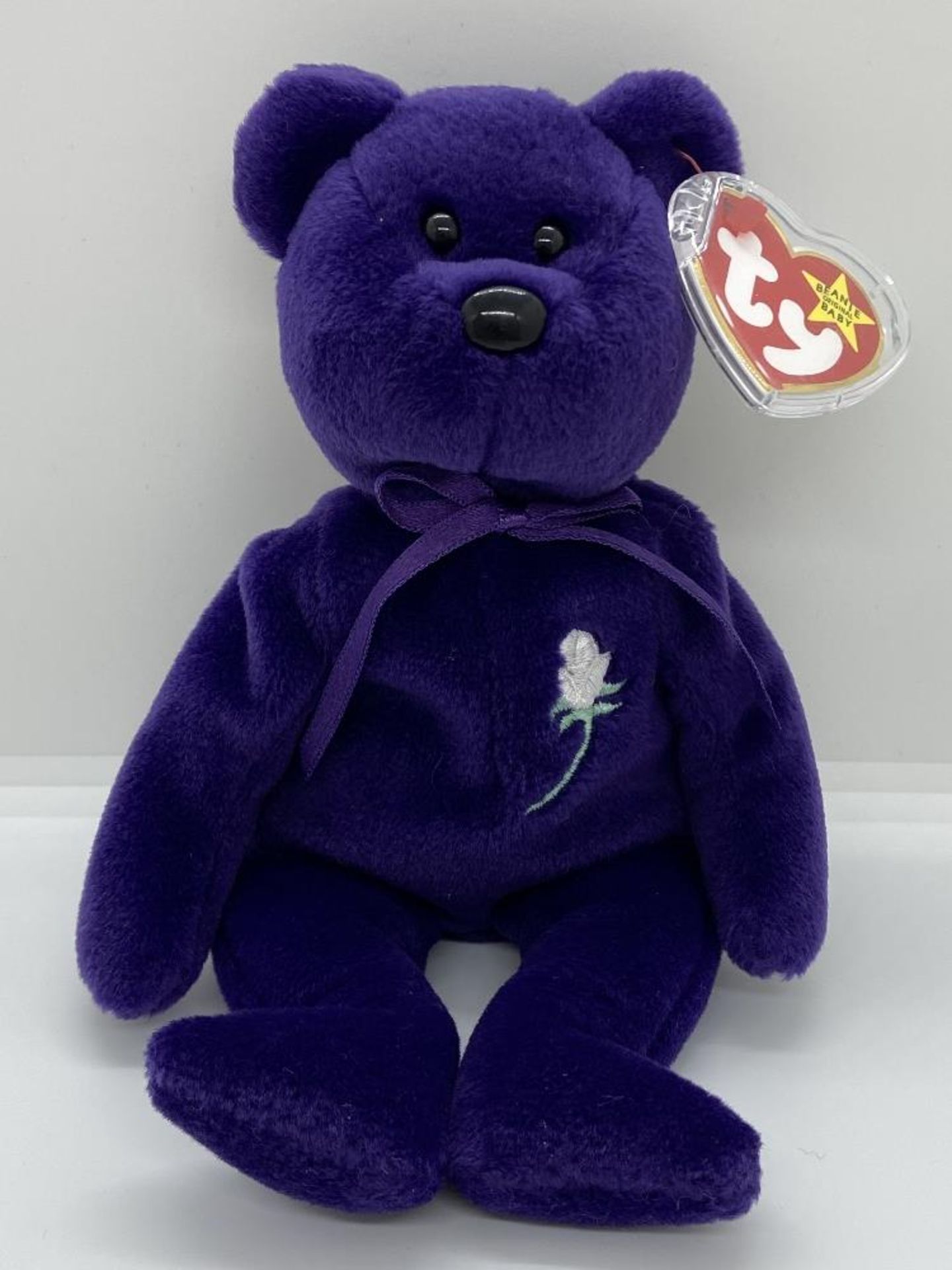 Ty Beanie Babies Princess Diana, 1997, PE Pellets, In Case w/ Tags - Image 2 of 11