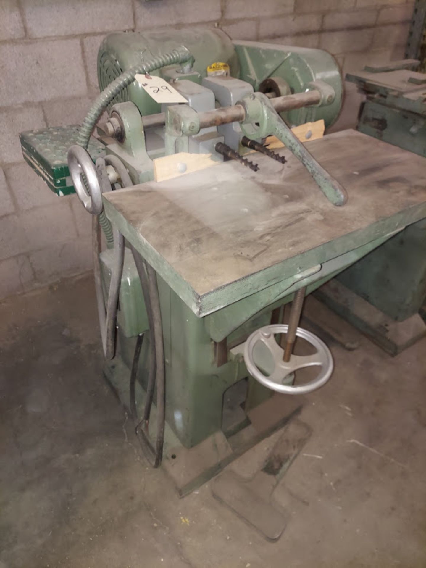 Rodgers 2 Spindle Dowling Machine, Model # GH-2, Baldor 2 HP 230/460 Volts 3 Phase