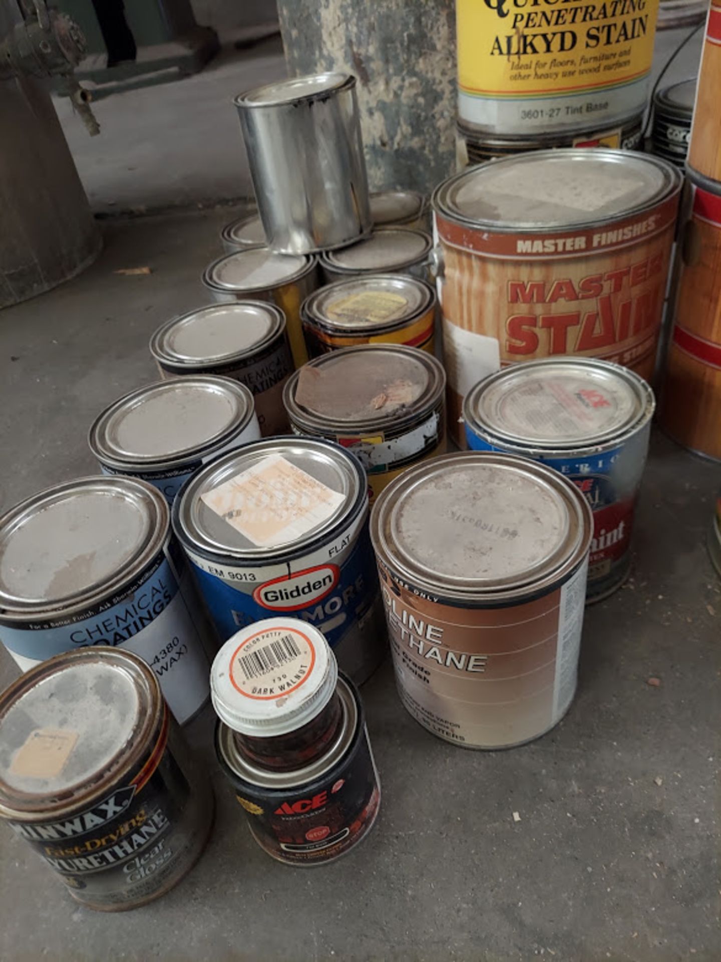 Misc. Stain & Laquer, Paint Sticks, Quarts & Gallons - Image 2 of 3