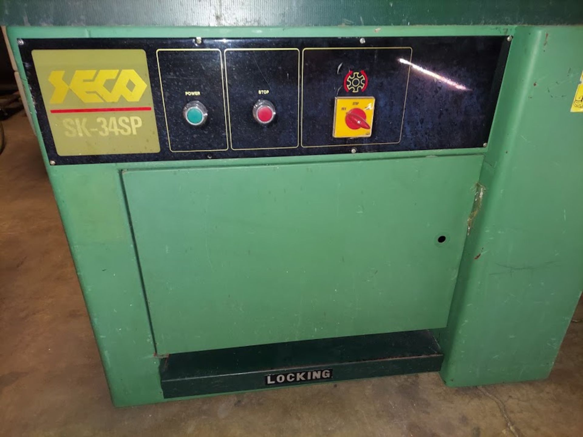 Seco Wood Shaper Model #Sk34SP 7.5 Hp 230 Volt - Image 4 of 6