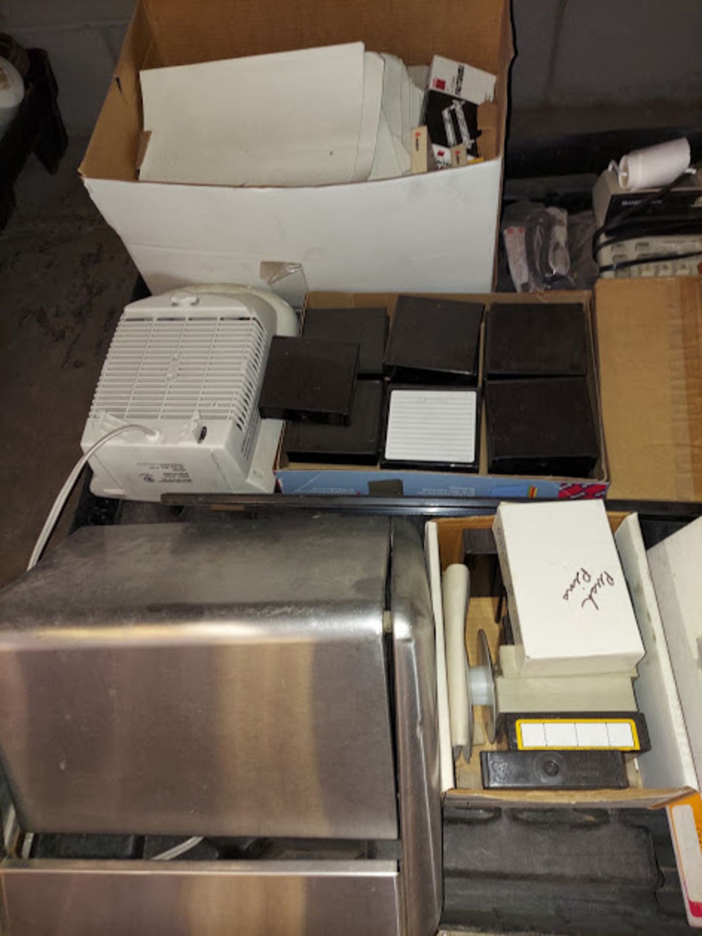 Pallet of Misc Office Supplies, Netgear Router, Adding Machines, & more - Image 2 of 3