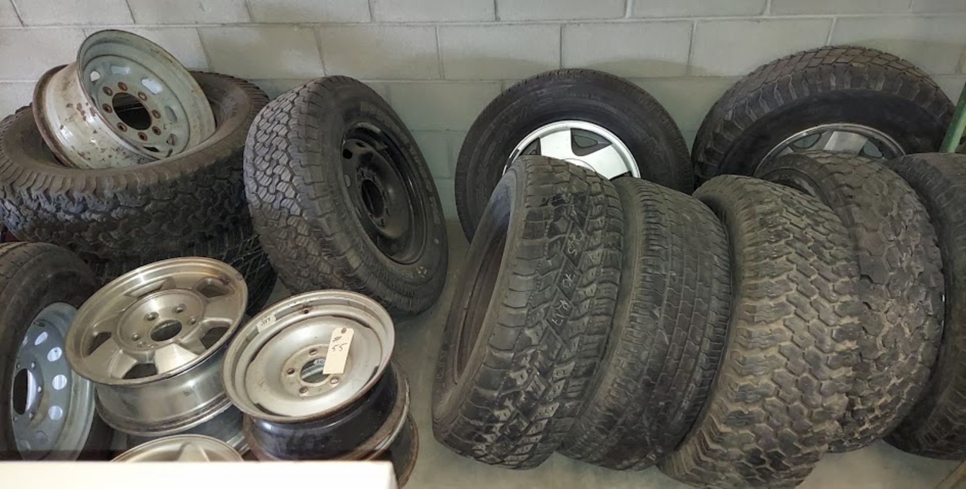 Lot of Misc Tires & Rims