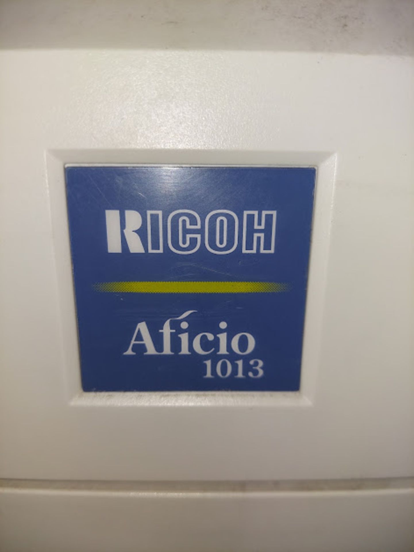 Ricoh Copier, Model #Aficio 1013, 115 Volt - Image 2 of 3