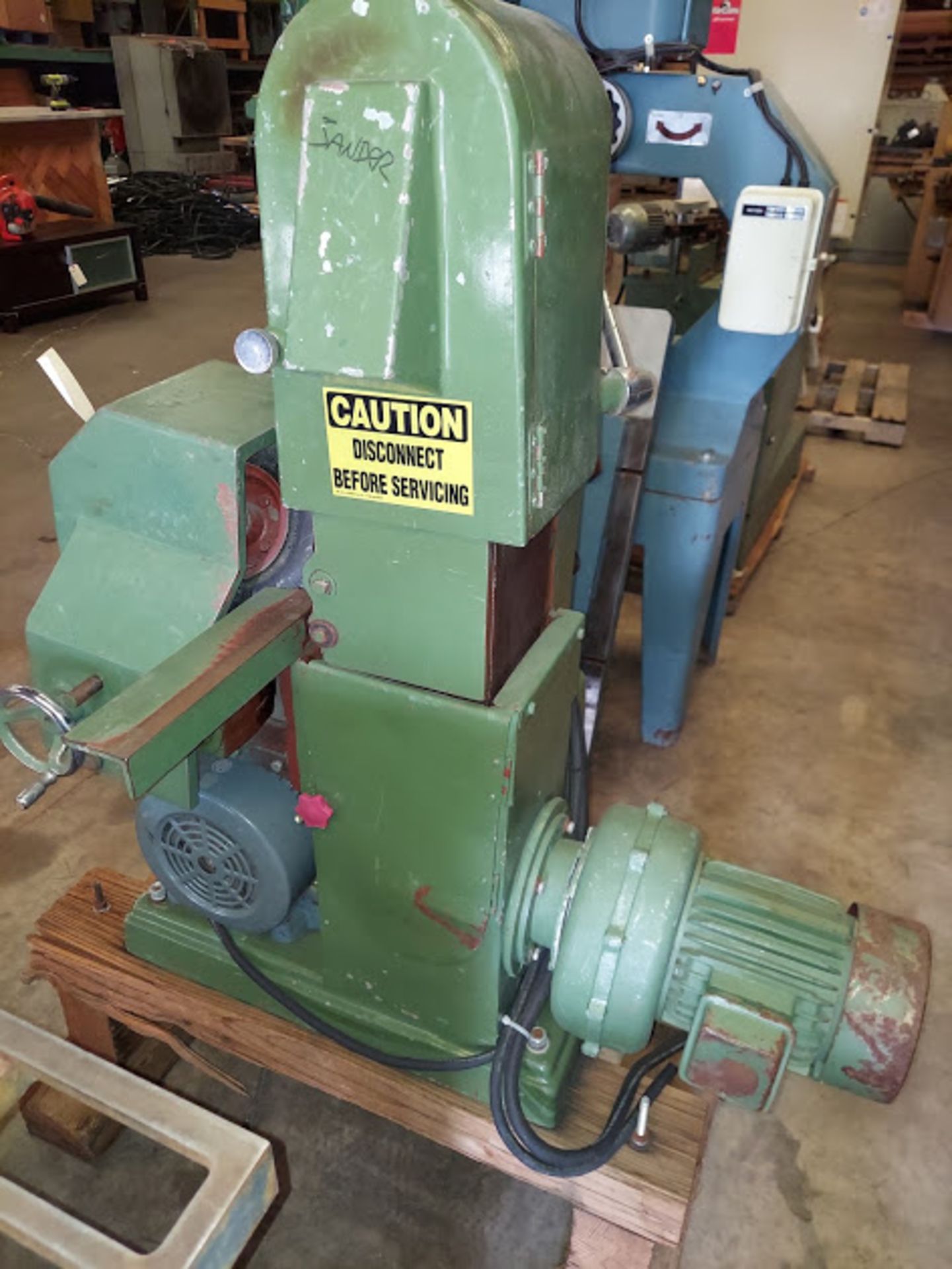 Kuang Yung Round Pole Belt Sander, Model #SRB6A, 3 Hp 220-440 Volt 3 ph - Image 6 of 6