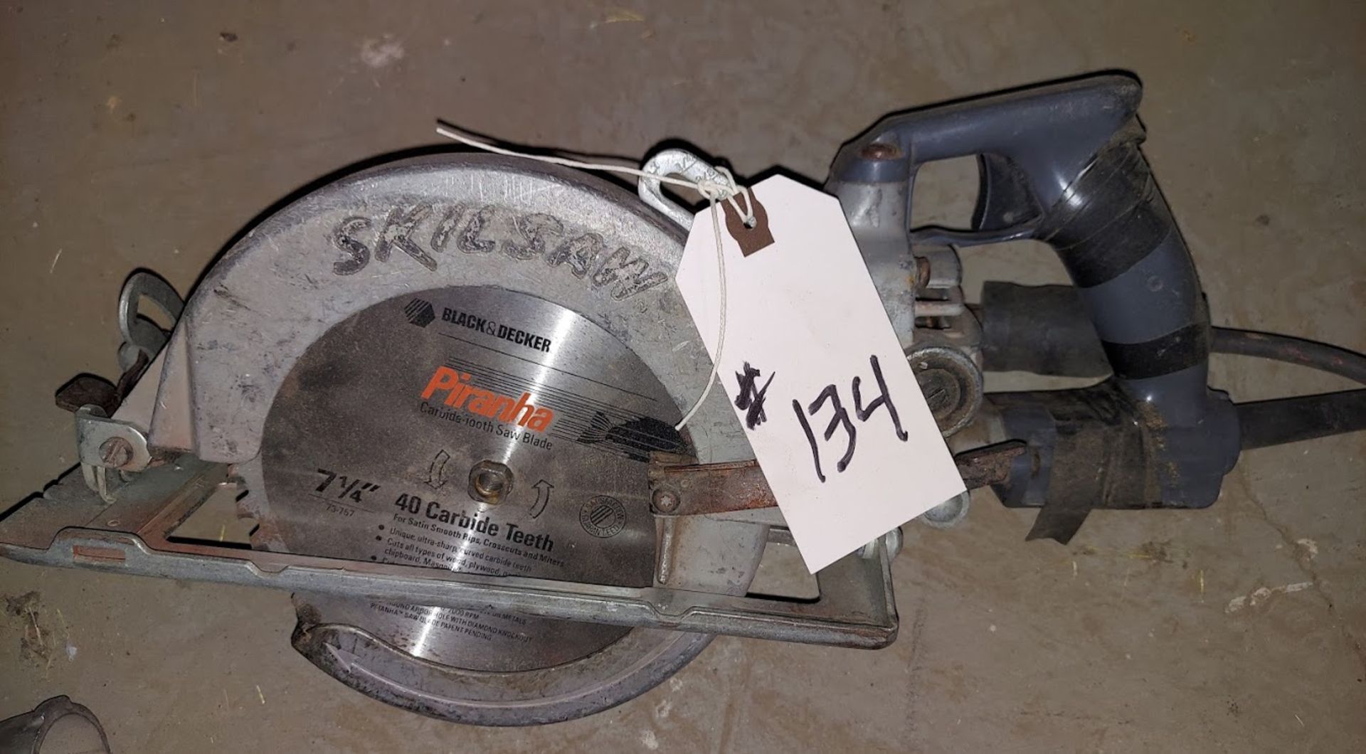 7-1/4" Skil saw