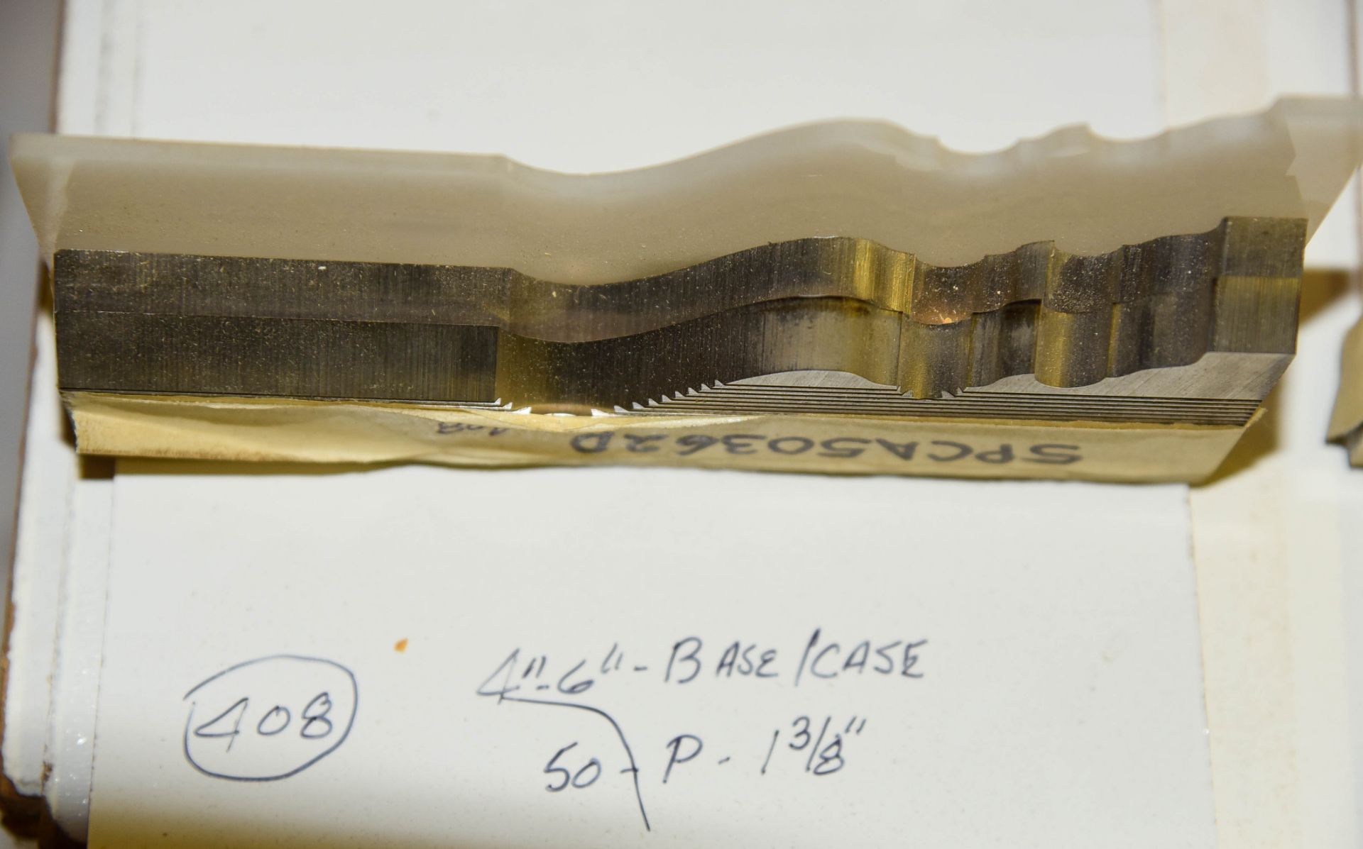 Moulding Knives, 4" - 6" Base/Case, 50 - P = 1-3/8", Knives are in Good Condition and Ready to Us - Image 2 of 2