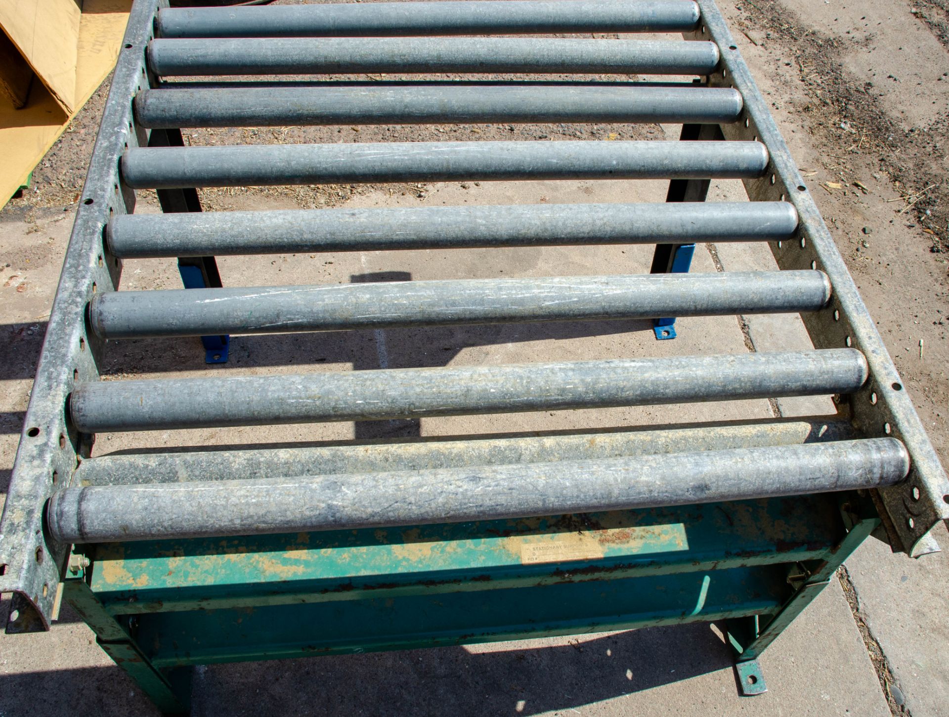 Roller Conveyor, 2 Sections, (1) 30" x 36" x 24", (1) 32" x 36" x 24", Pick up on 8/14/2021 Only - Image 4 of 5
