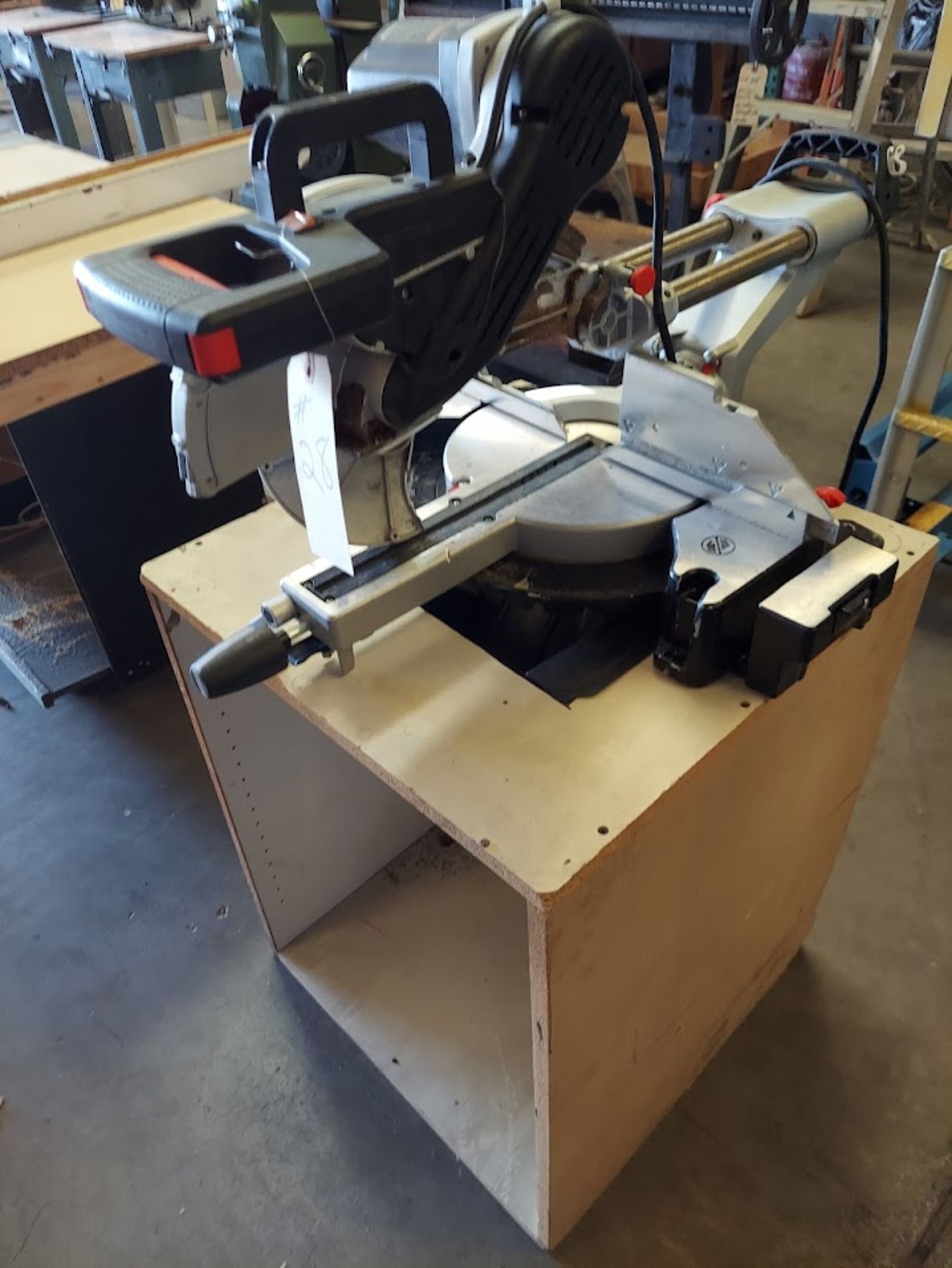 Admiral 12" Dual Bevel Sliding Compound Miter Saw with Cabinet