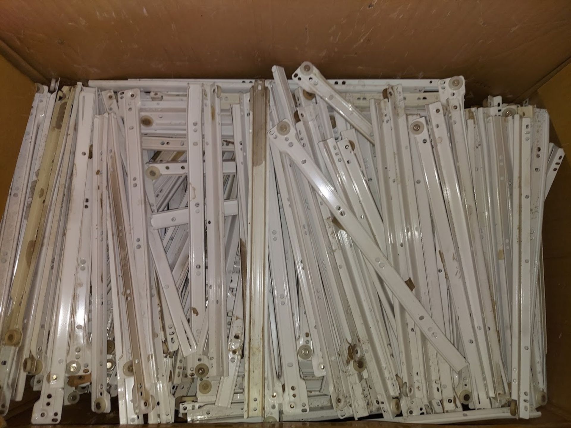 Pallet of White Drawer Slides, 2 - Boxes - Image 3 of 4