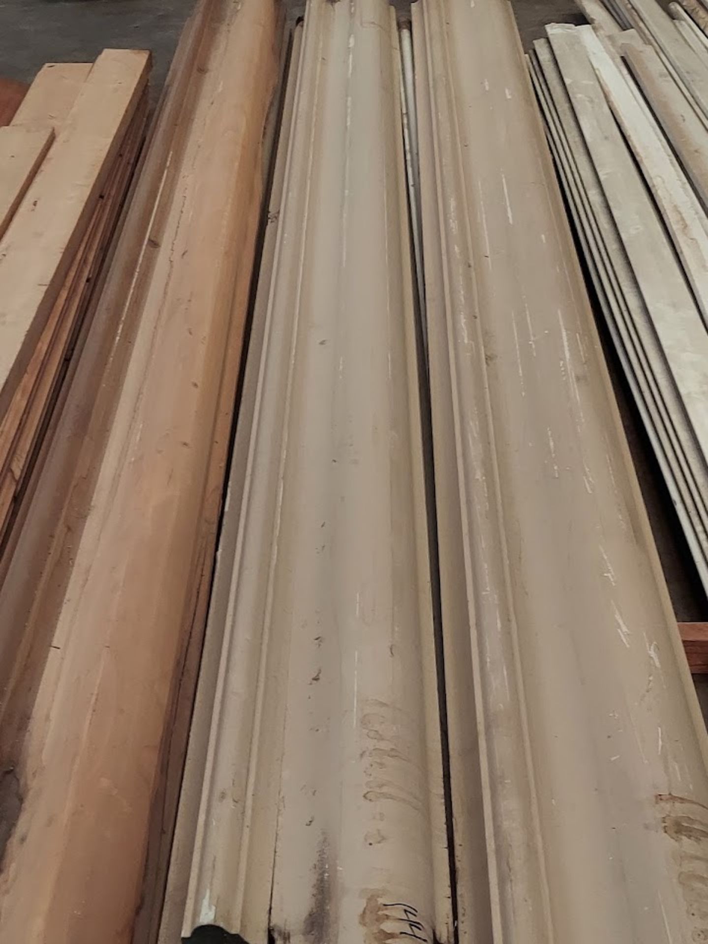 6 Pieces of 12" Poplar Molding 12' Long - Image 4 of 4