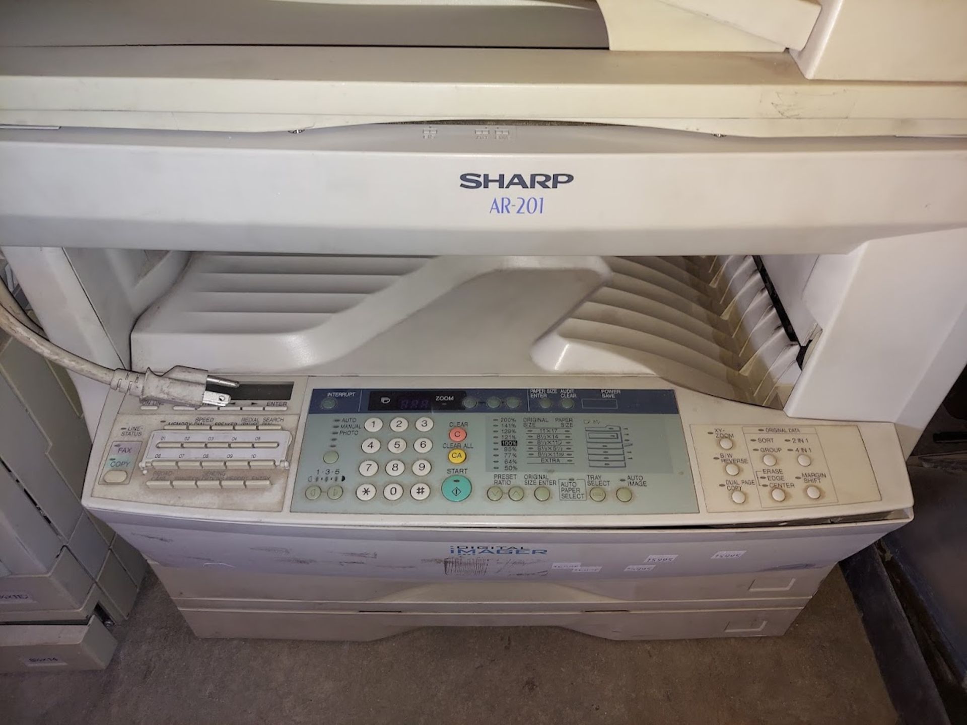 Office Equipment & Supplies, Sharp AR-201 Digital Imager Copier, Sharp AR-2005 Digital Imager - Image 5 of 6