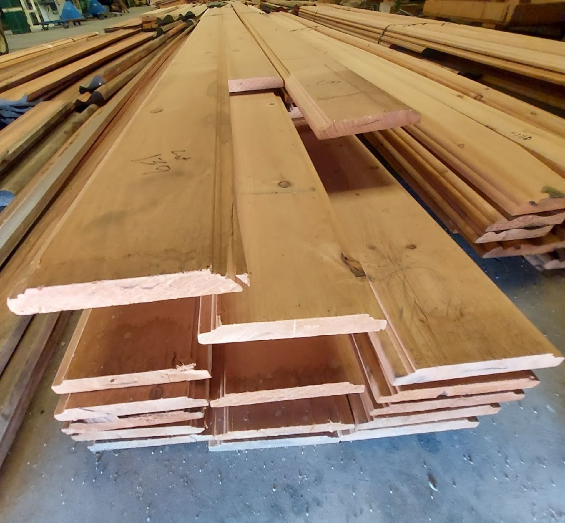 6-1/4" Knotty Pine Molding, 14'-16' Lenths