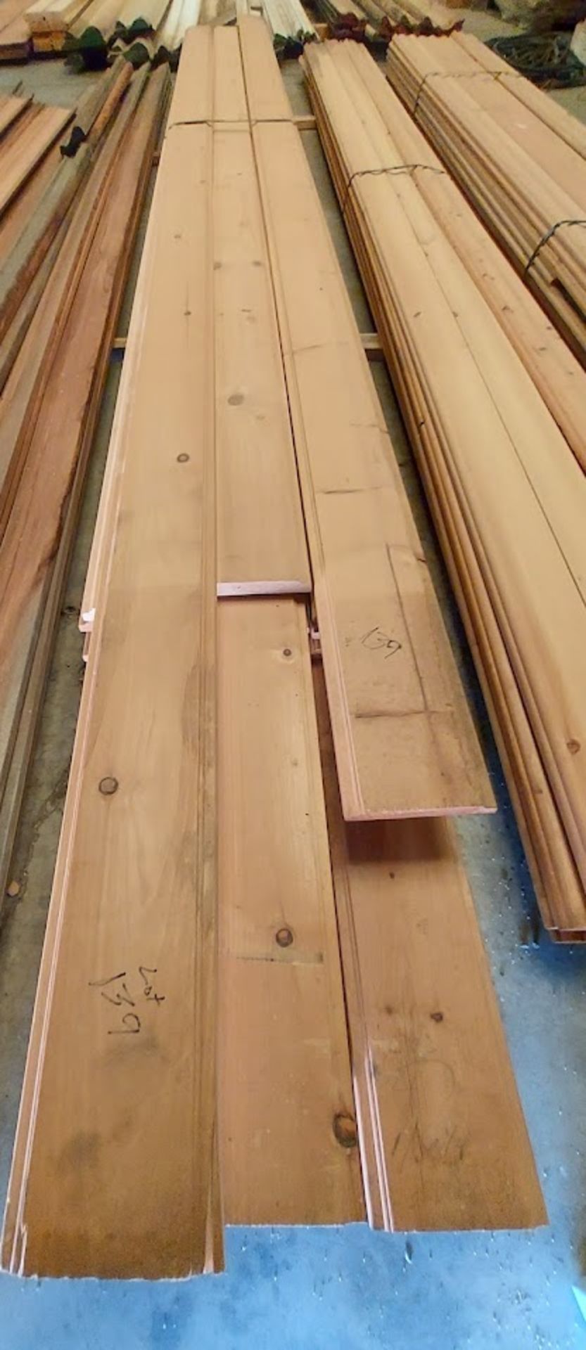 6-1/4" Knotty Pine Molding, 14'-16' Lenths - Image 2 of 2