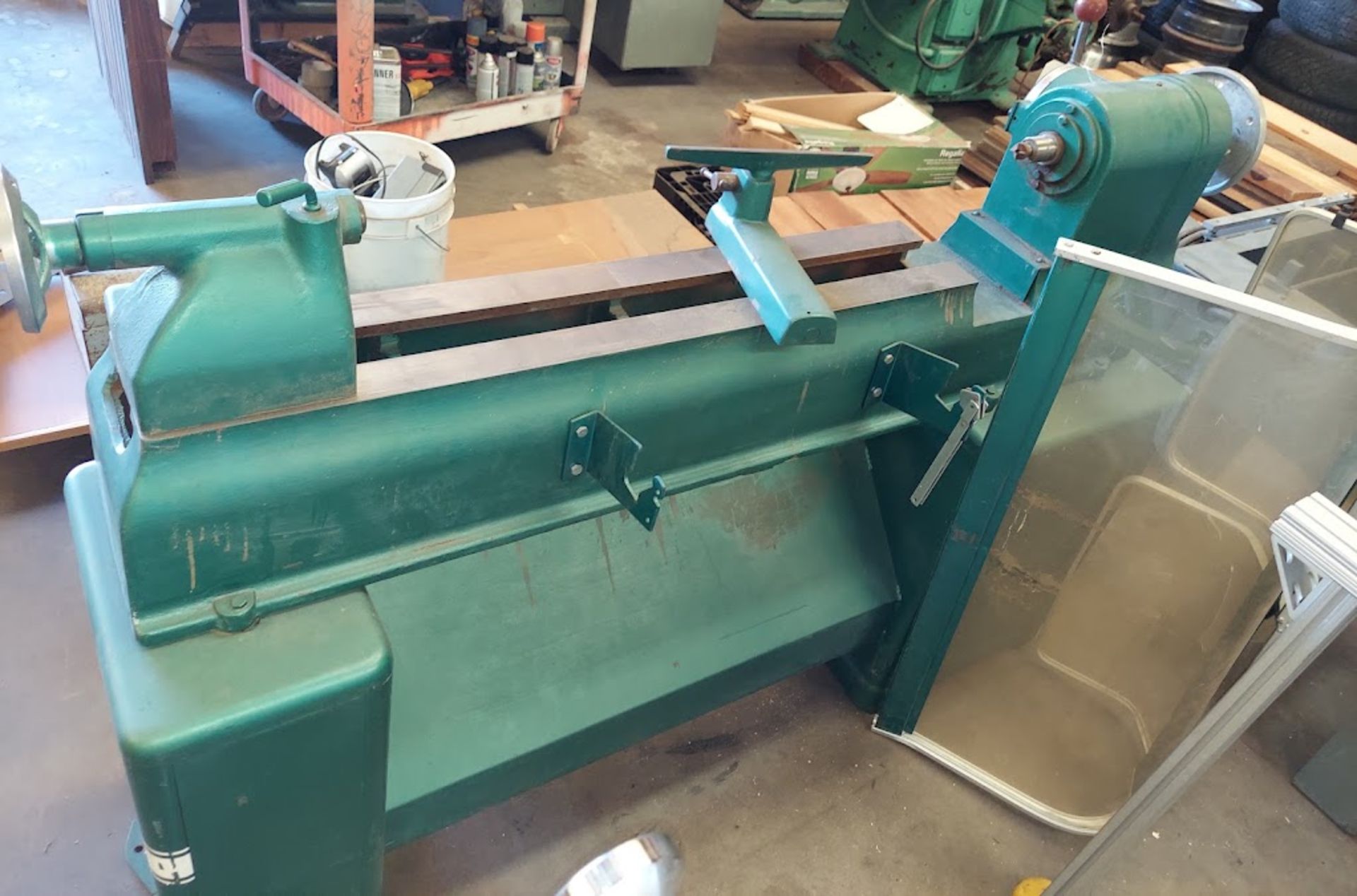 Powermatic 12" x 36" Wood Lathe, Model #90, 1 Hp 208/230 Volt 3ph Motor - Image 4 of 4