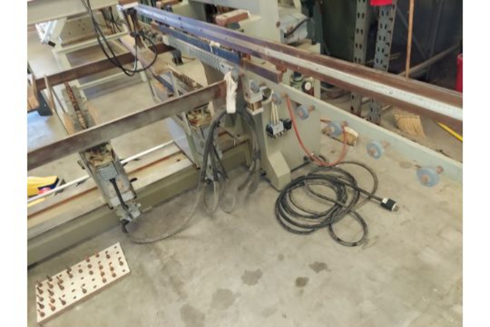 Lino Busellato Dowel Boring Machine, 2 - Drill Units From Bottom, 1 Drill Unit From The Face Side, - Image 7 of 7