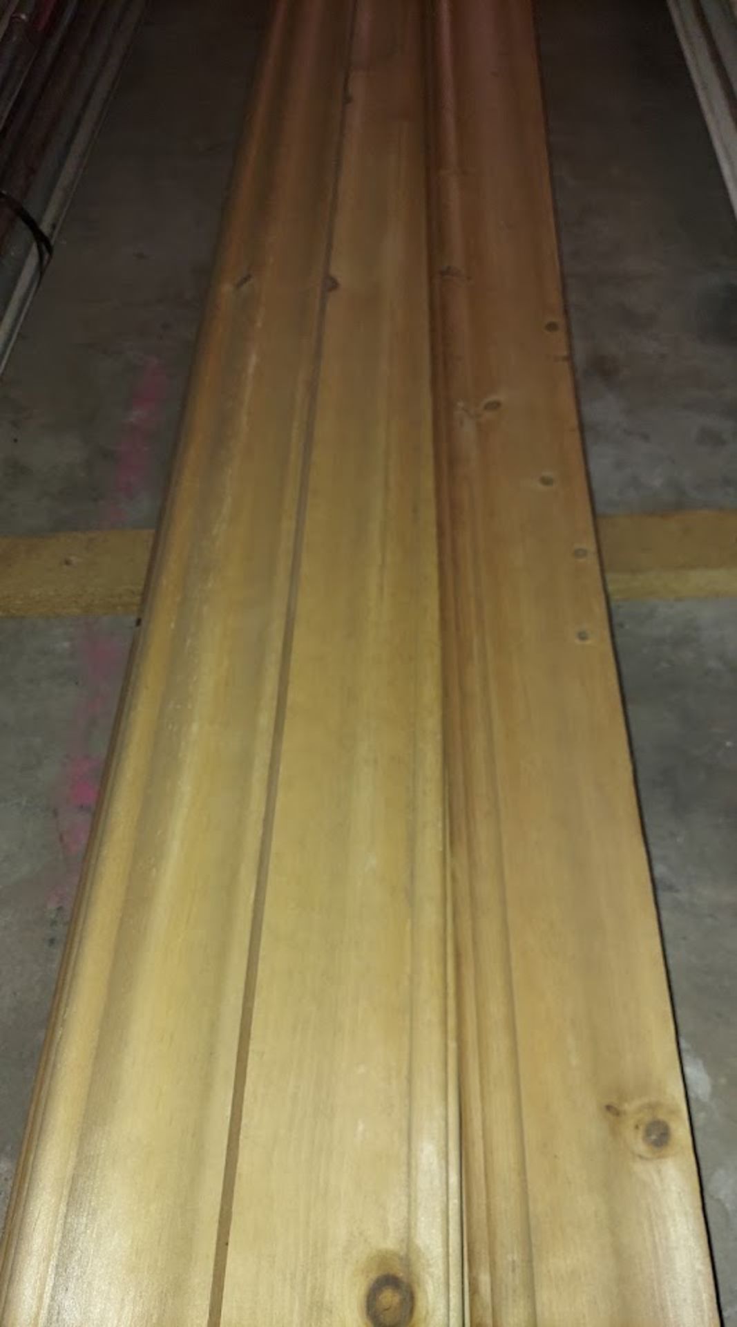 15 Pieces of 5" x 16' Knotty Pine Molding