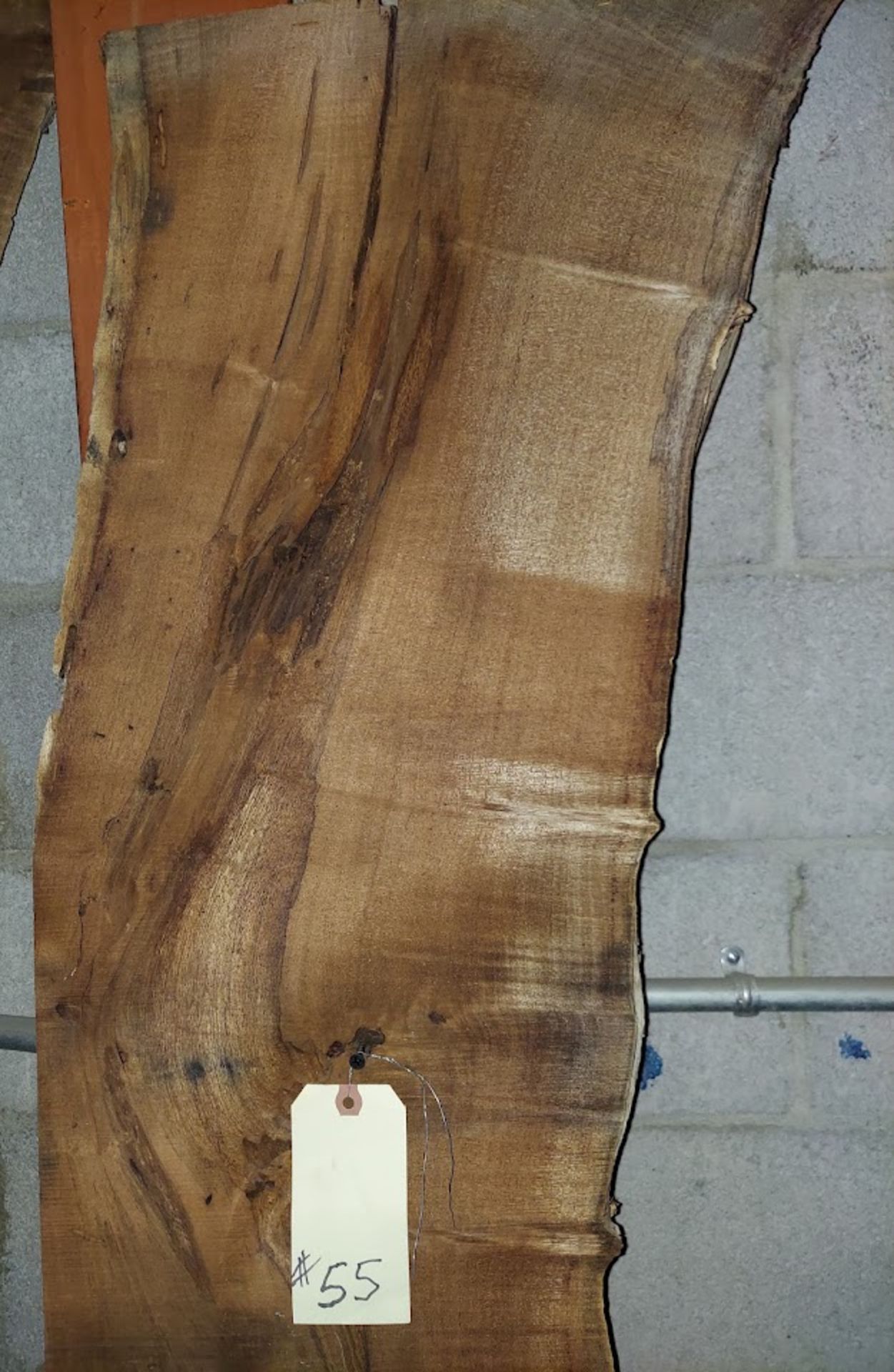 Mesquite Hardwood Lumber Slab, Size is approx. 84" x 12"-15" x 2" - Image 2 of 2