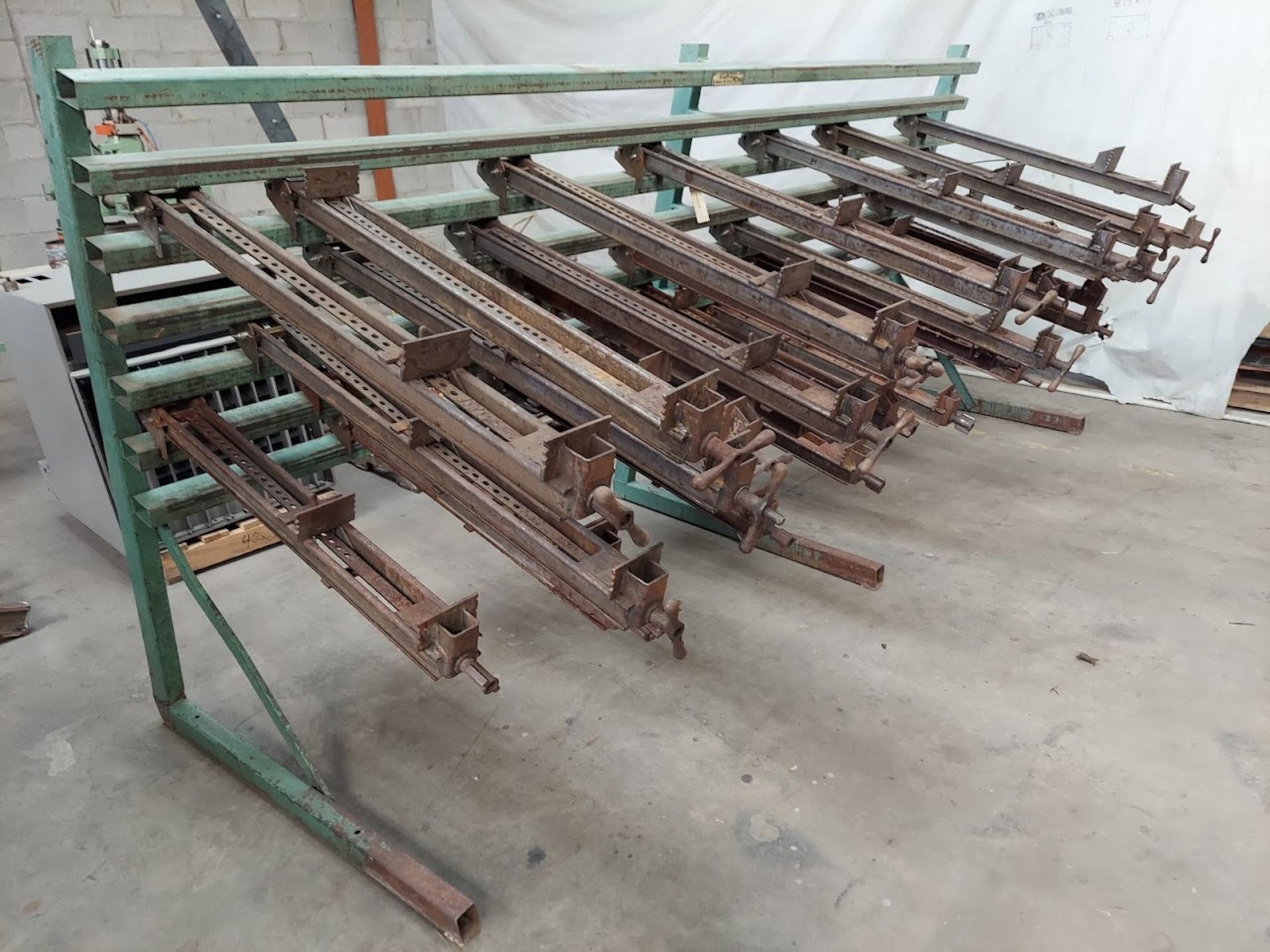 James L. Taylor 12' Panel Clamp, Model #79A, Comes with 29 Clamps, 16 - 32" Clamps & 13" 40" Clamps - Image 3 of 4