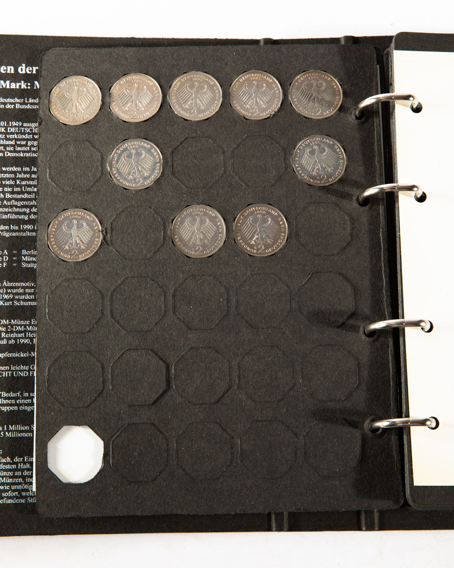 Germany - 2x full coin albums 2 DM Coins 1970-1996 - Image 27 of 33