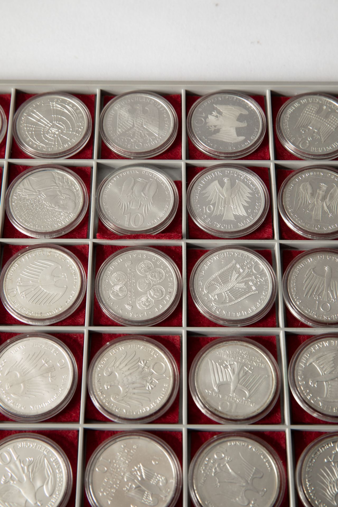 37x Coins 10 DM Germany 1987-2001 - Bild 10 aus 12