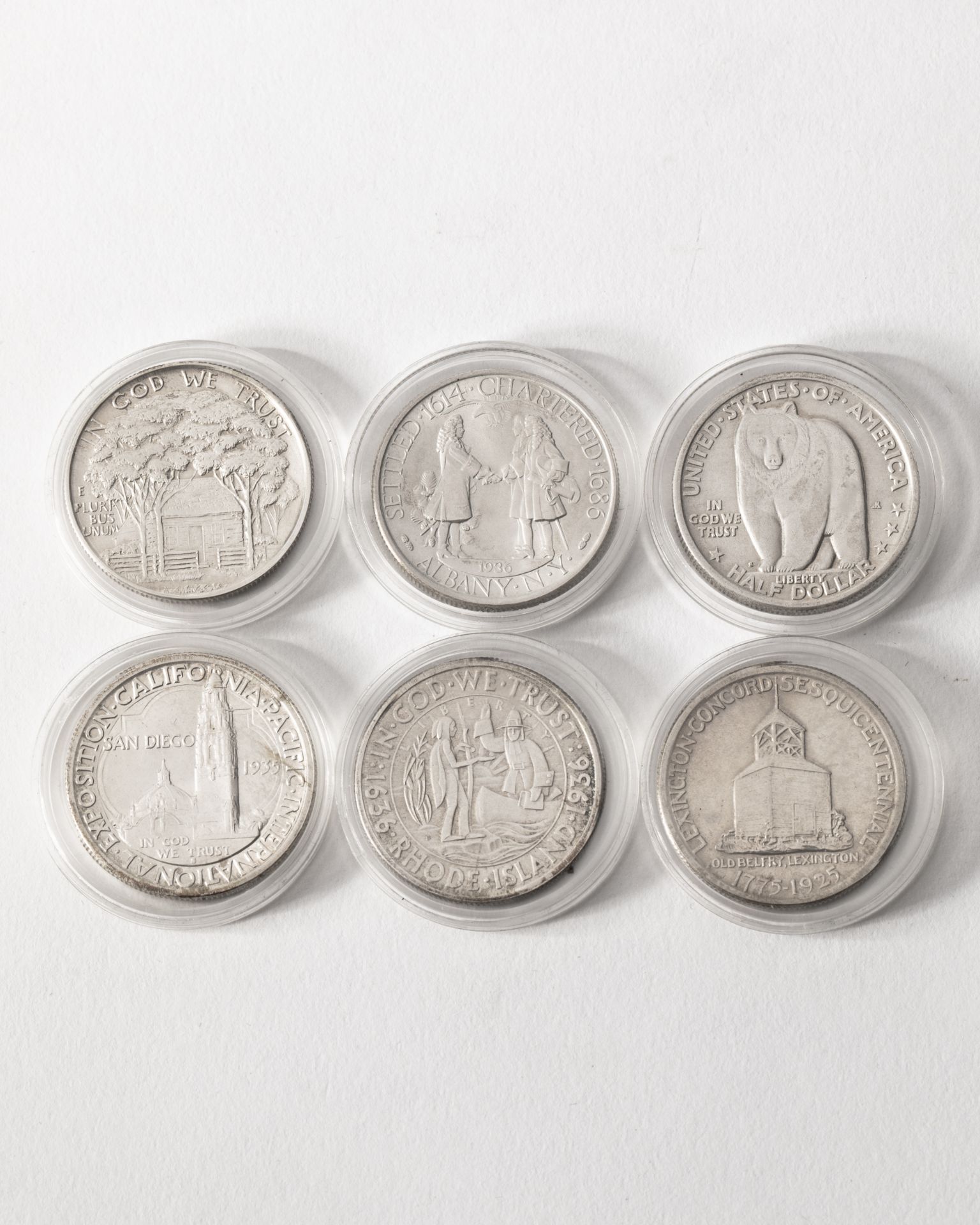 3 x 1/2 Dollar 1922,1925,1935,1936 - Image 2 of 2