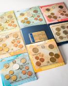 7 complete € Coin Sets Italy