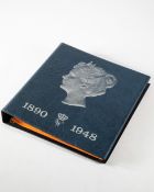 5 coin albums from the Netherlands 1840-1980